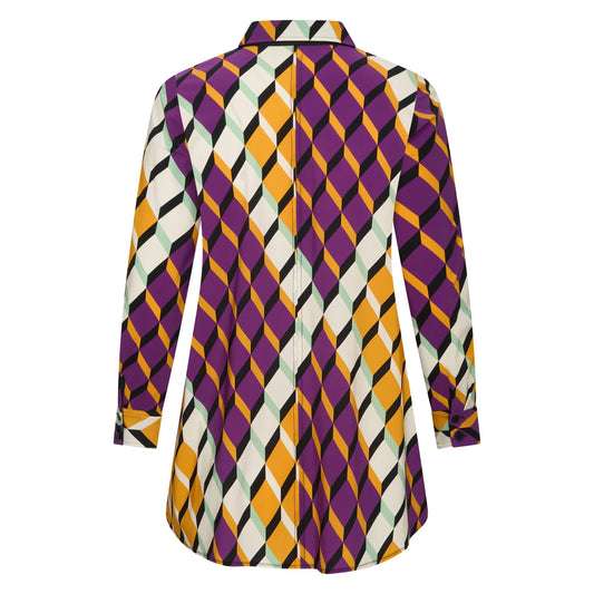Blouse Midi LS | Summer Graphic