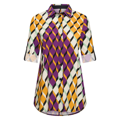Blouse Midi LS | Summer Graphic