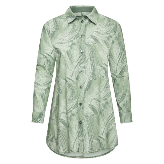 Blouse Midi LS | Green Meadow