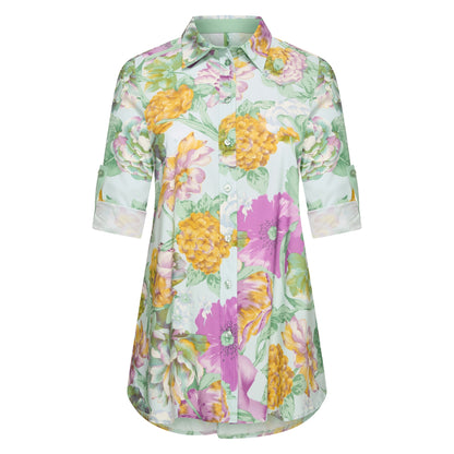 Blouse Midi LS | Spring Garden