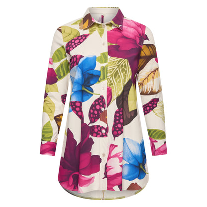 Blouse Midi LS | Mega Flower