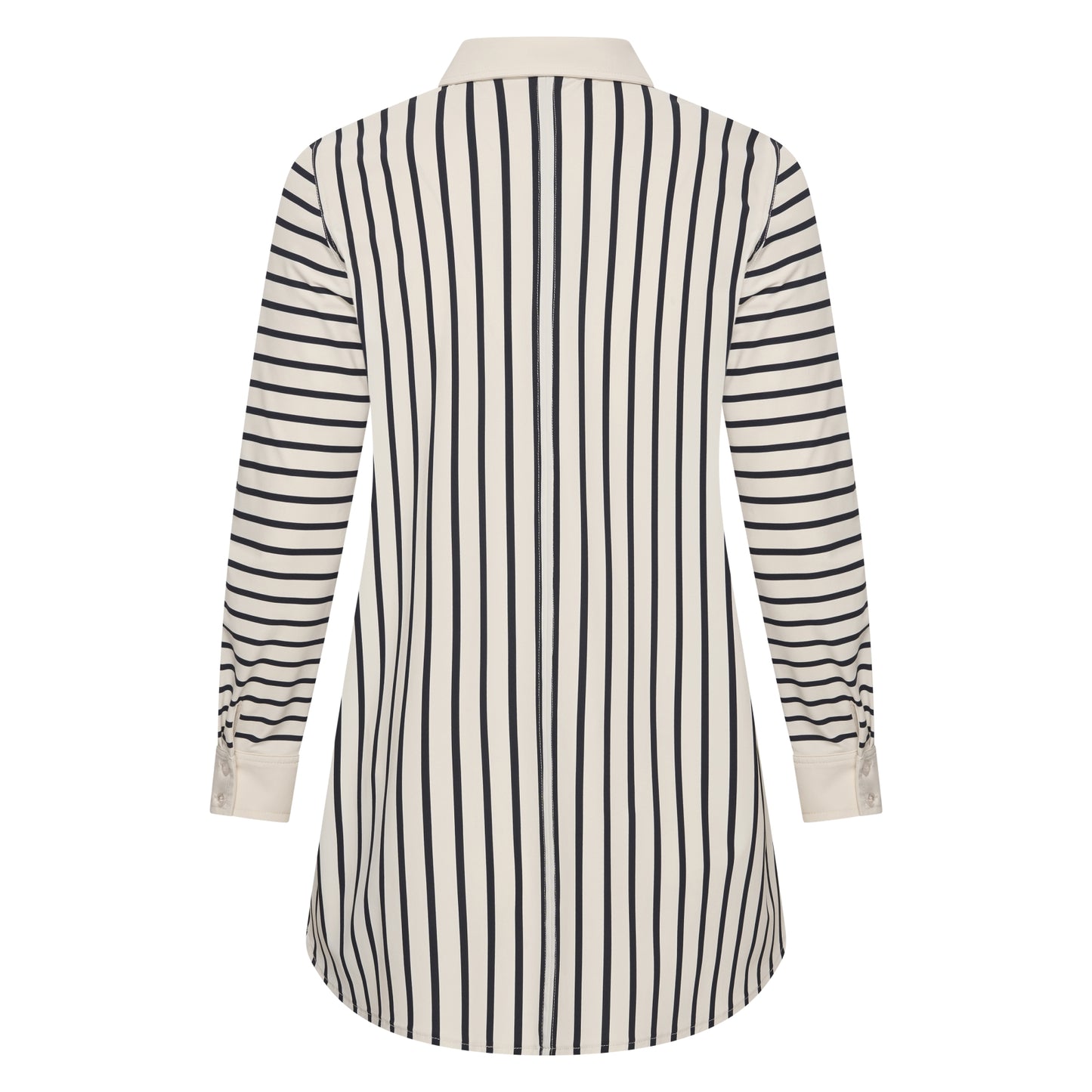 Blouse Long LS | Breton Stripe