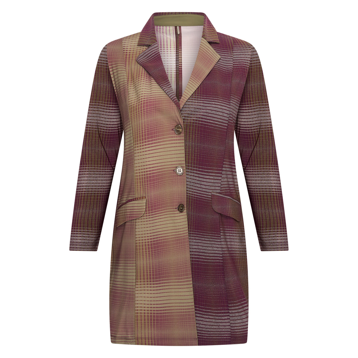 Jacket Midi | Shadow Check