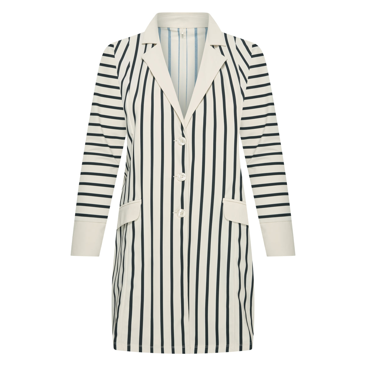 Jacket Midi | Breton Stripe