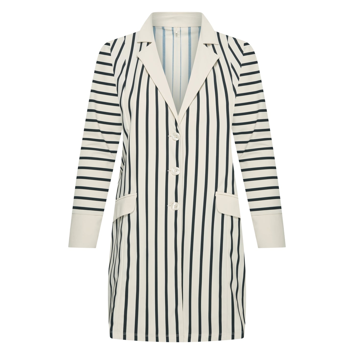Jacket Midi | Breton Stripe