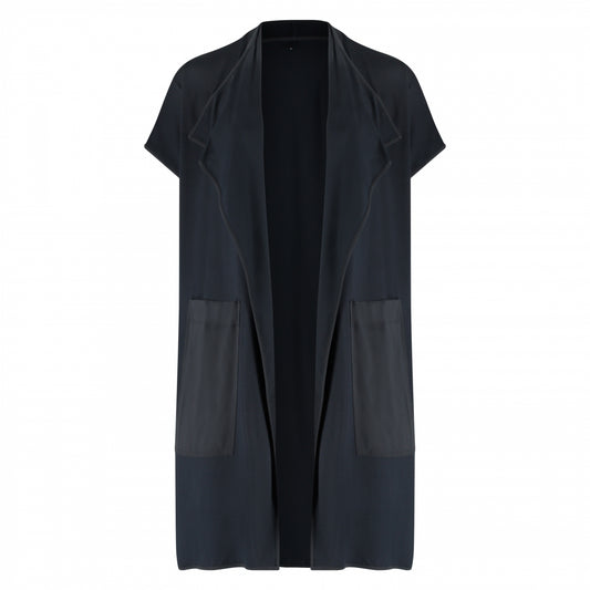Vest Crepe  NO SLEEVE | Antra