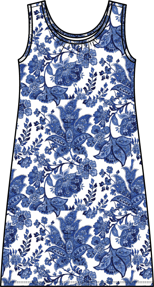 Tank Top Dress | Dutch Florals