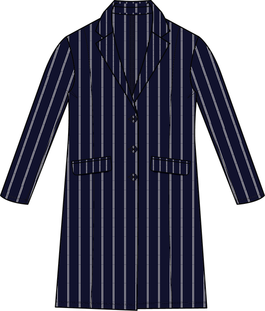Jacket Long | Twin Stripe
