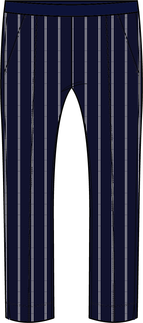 Pants 7/8 | Twin Stripe