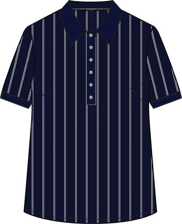 Polo Shirt SS | Twin Stripe