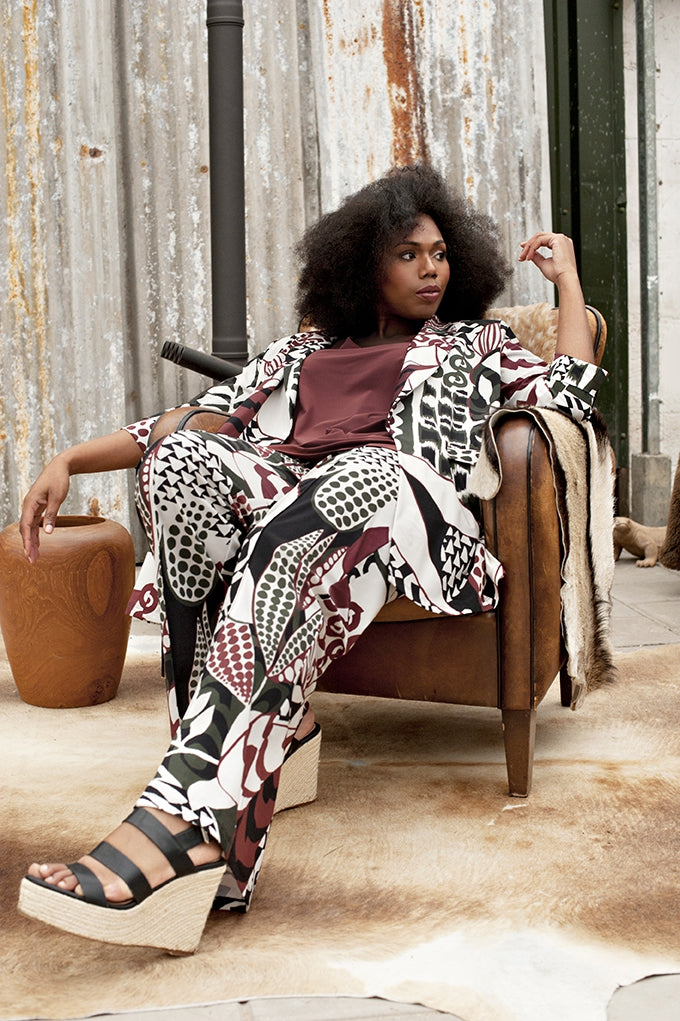 Tee V Slim SS | Cacao