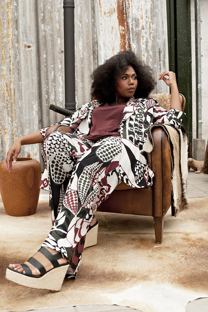 Tee V Slim SS | Cacao