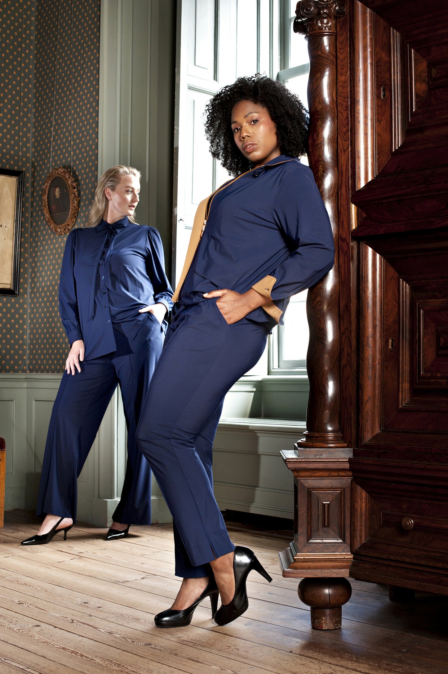 Pants Wide | Ink Blue