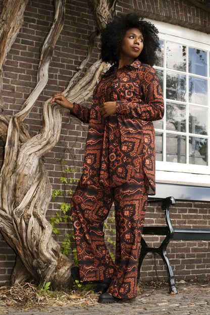 Pants Wide | Persian Paisley
