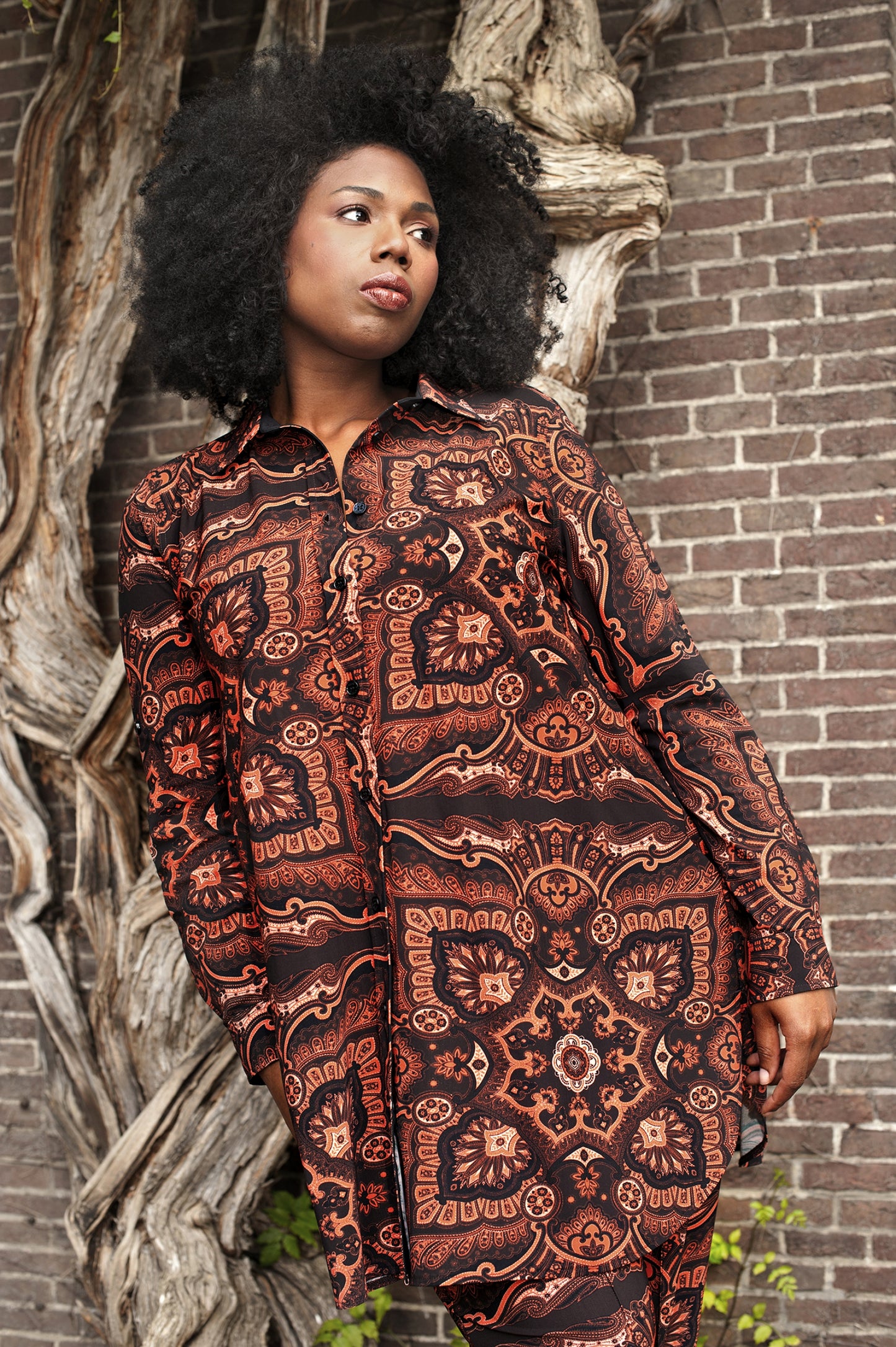 Blouse Long LS | Persian Paisley