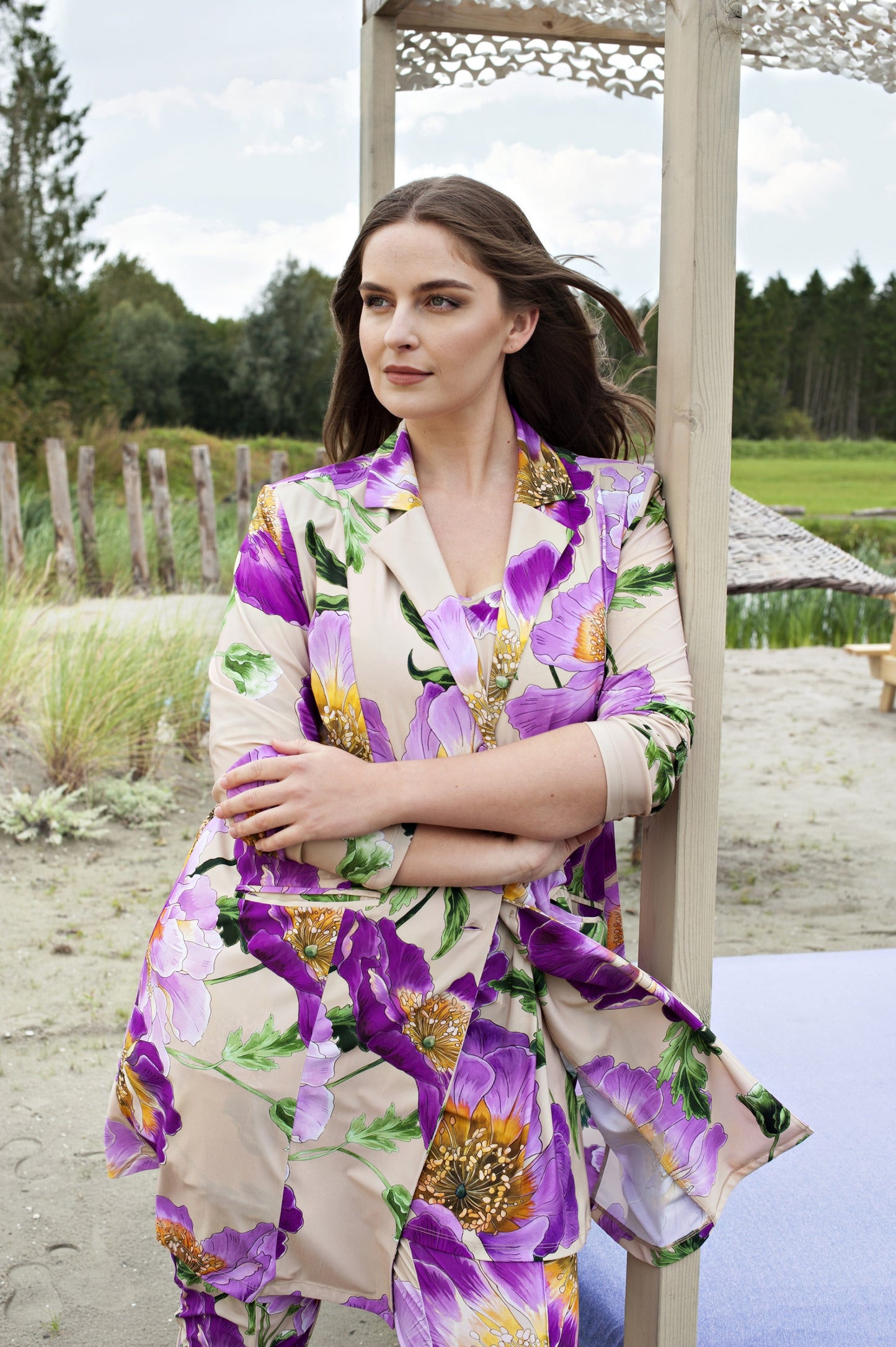 Jacket Long | Wild Flower