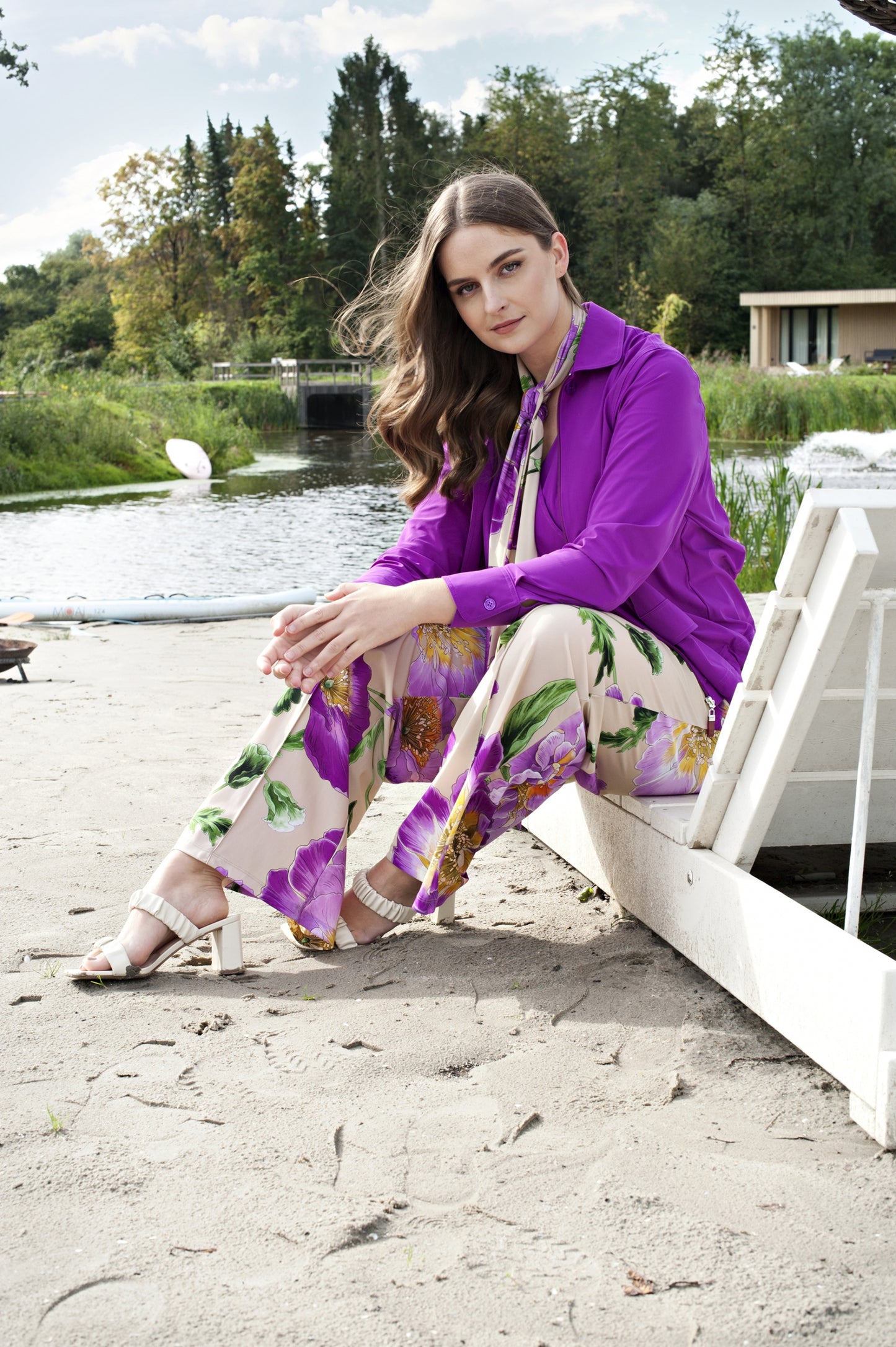 Pants Wide | Wild Flower