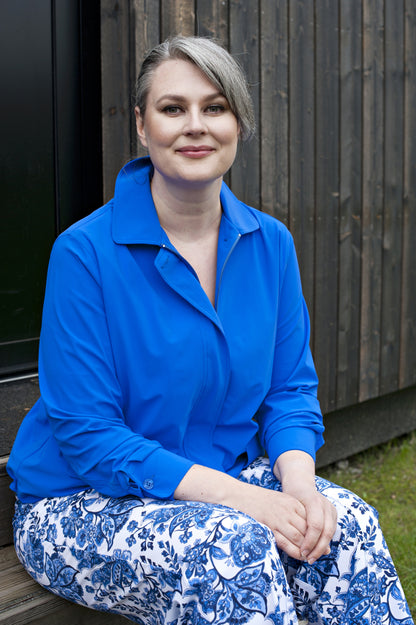 Cropped Jacket | Royal Blue