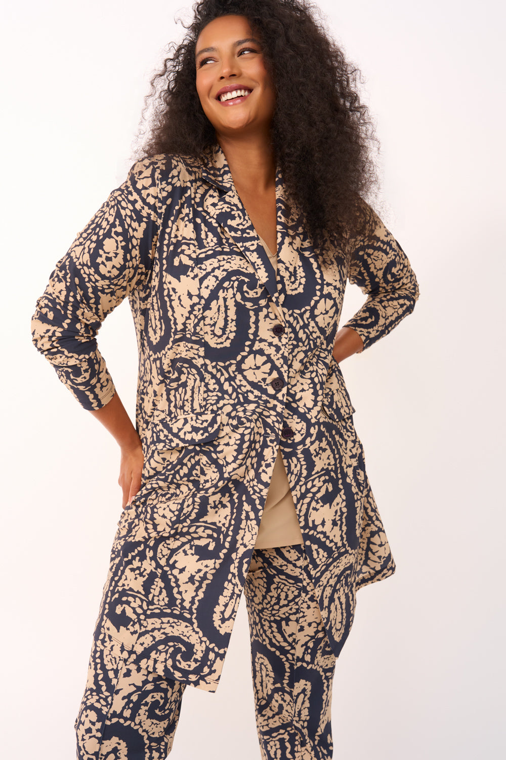 Jacket Long | Terrazzo