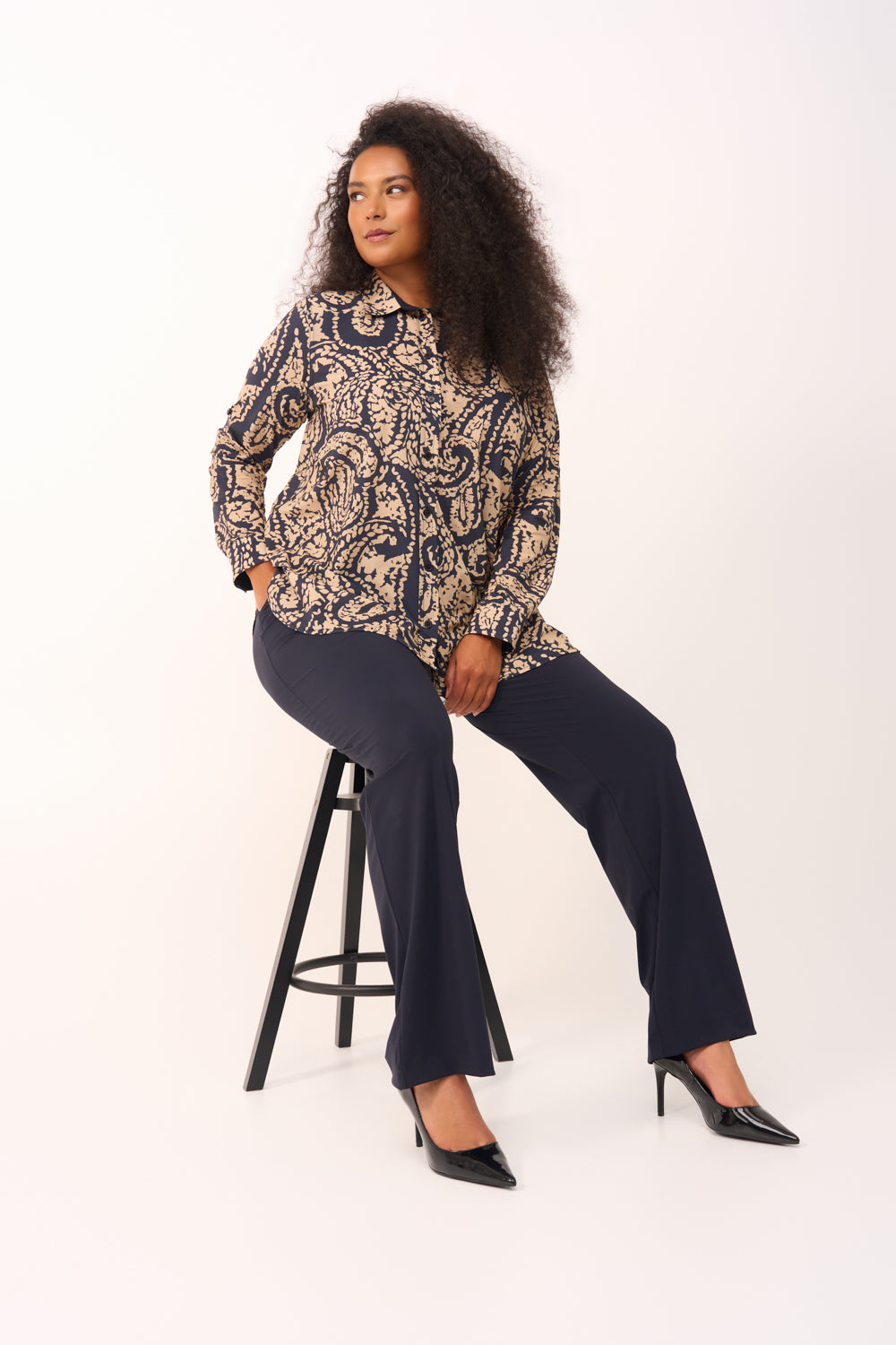 Pants Bootcut | Navy