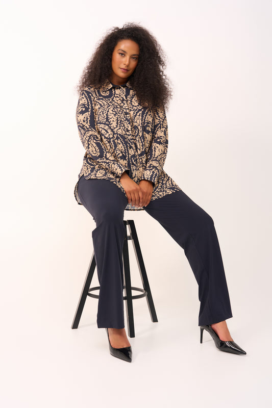 Blouse Midi LS | Terrazzo
