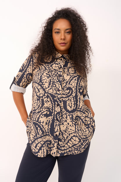Blouse Midi LS | Terrazzo