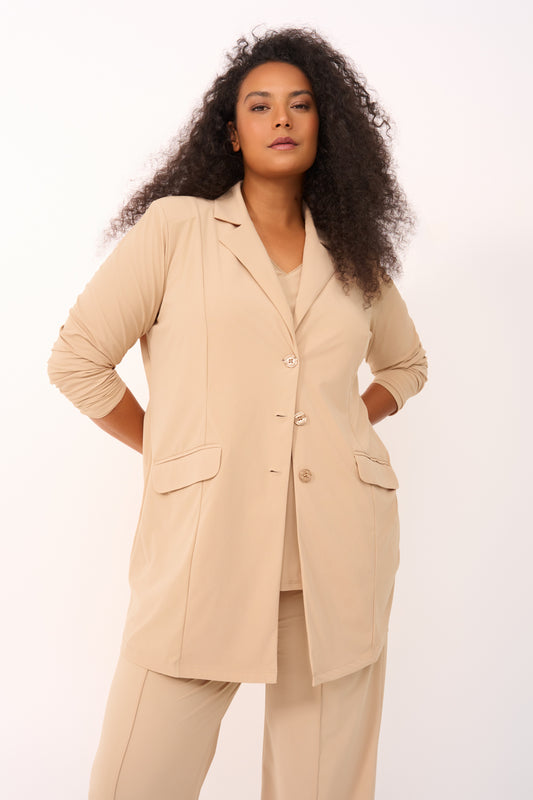 Jacket Long | Latte