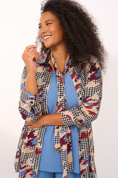 Blouse Midi LS | PdP Graphic