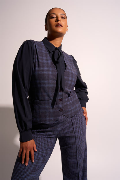 Gilet | Tartan Ice