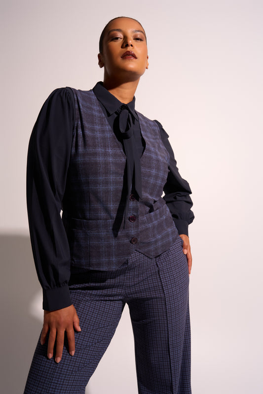 Gilet | Tartan Ice