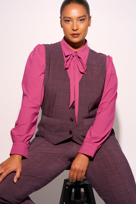Gilet | Carré Pink