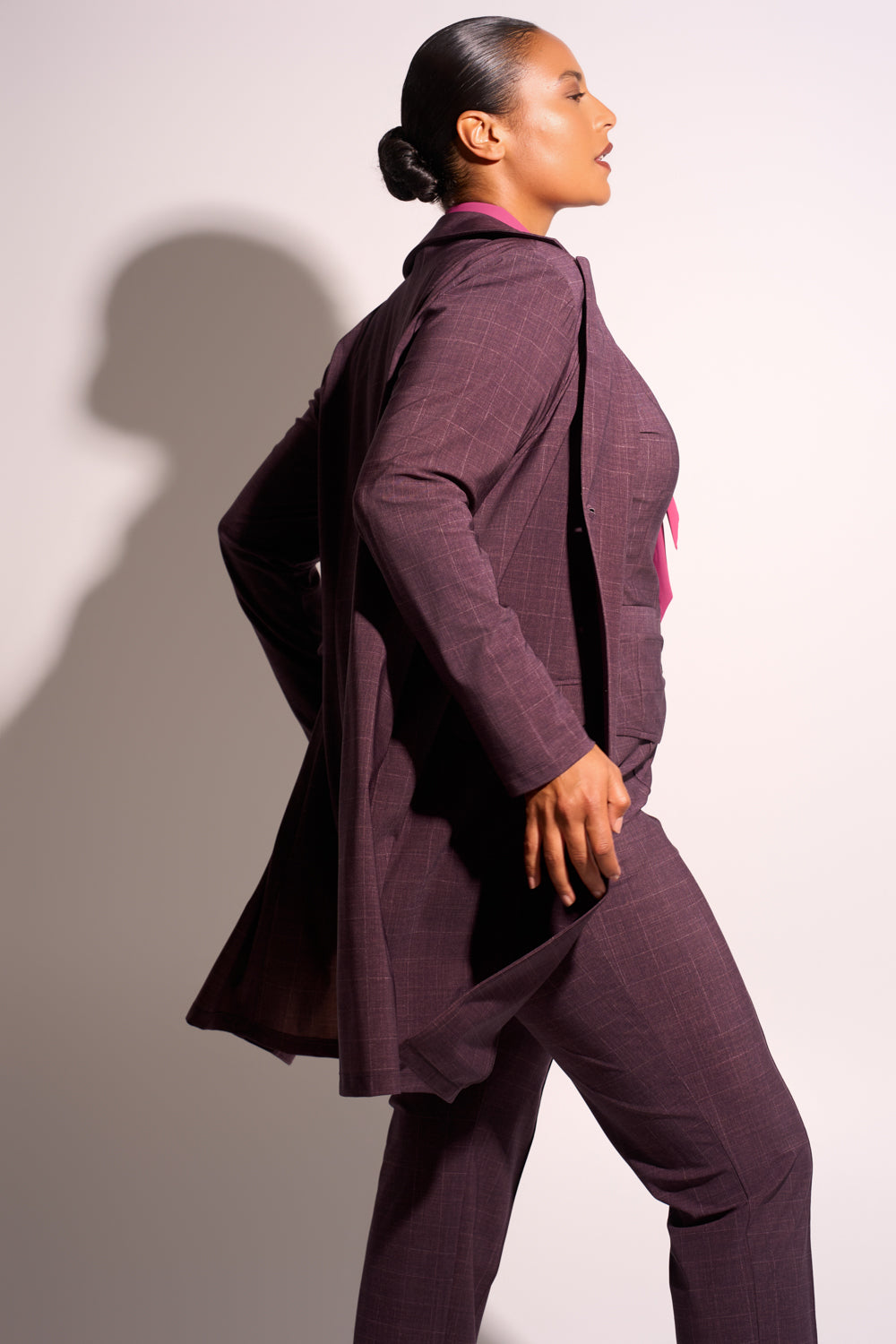 Jacket Midi | Carré Pink