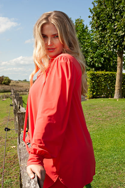 Shirt Puffed | Saffraan