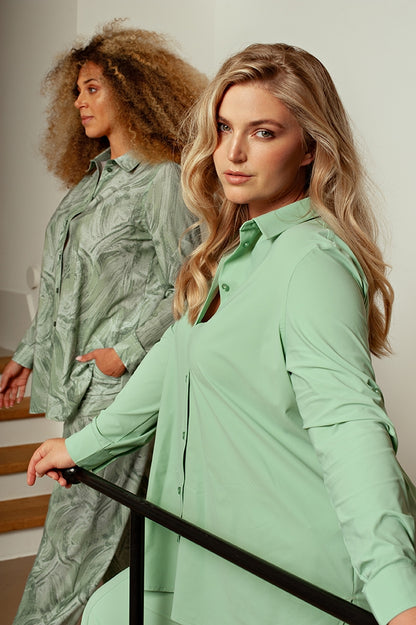 Blouse Long LS | Mint