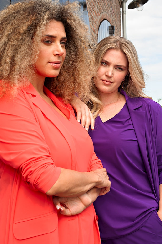 Tee V Slim SS | Lavender