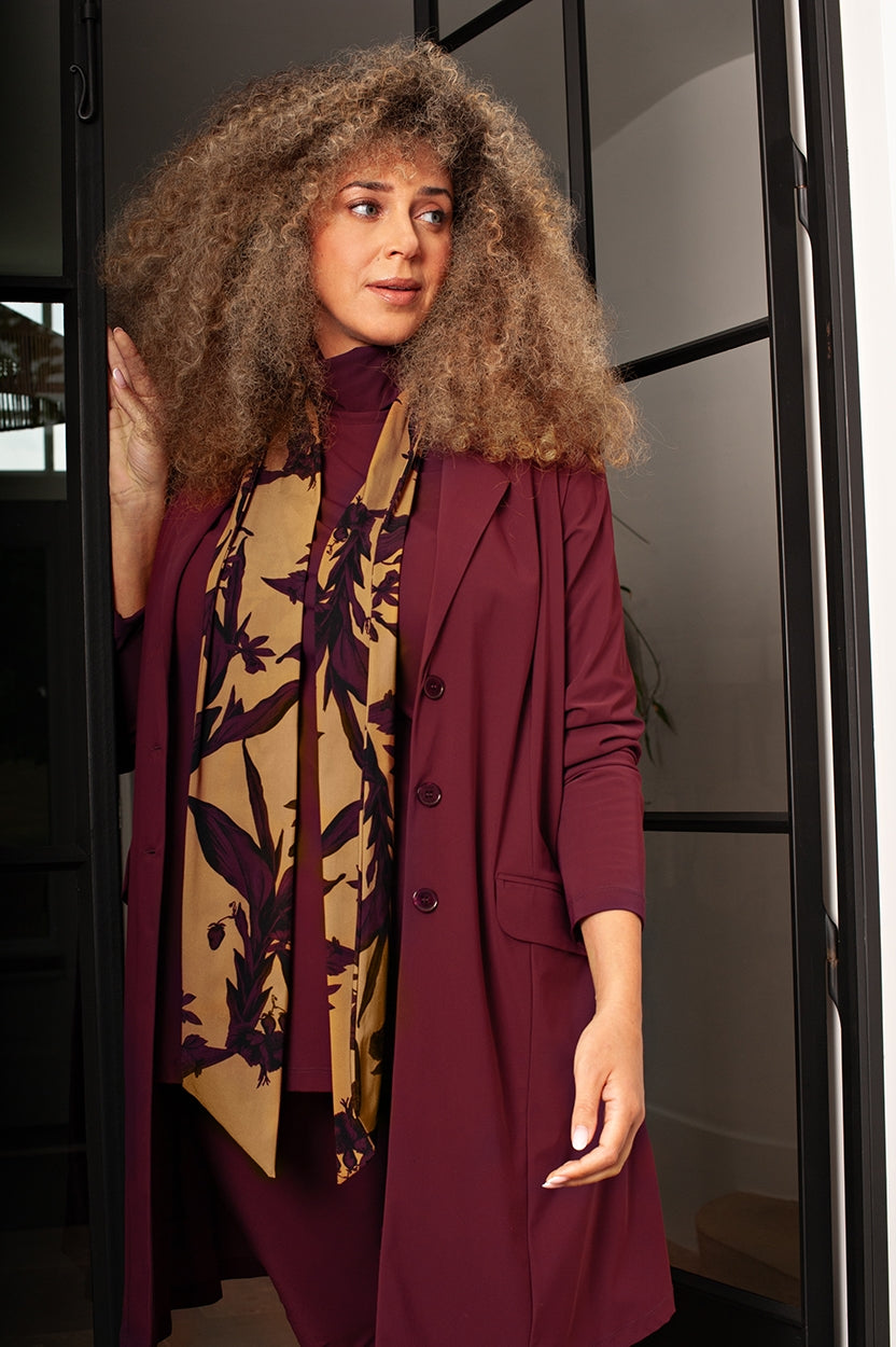 Jacket Long | Burgundy