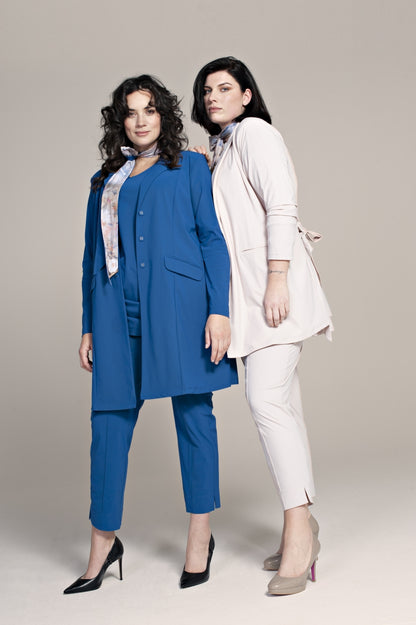 Jacket Long | Steel Blue