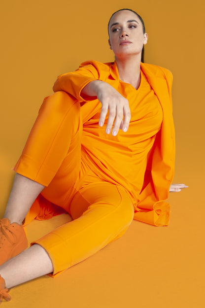 Jacket Long | Orange