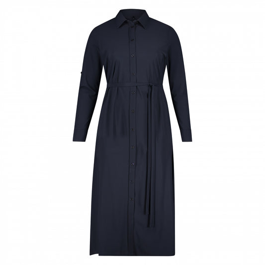 Blouse Dress XL LS | Navy