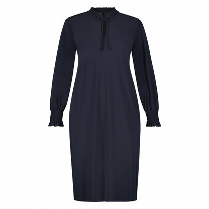 Smock Dress LS | Navy