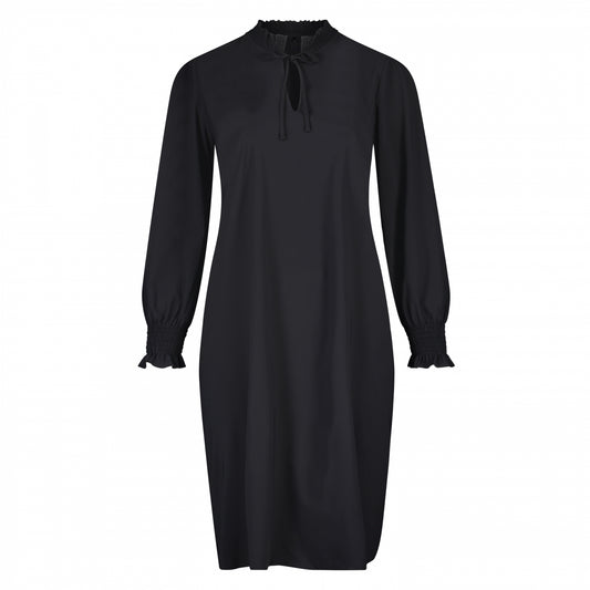Smock Dress LS | Black