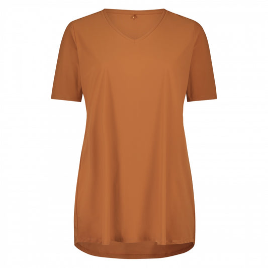 Tee V-Neck | Cognac