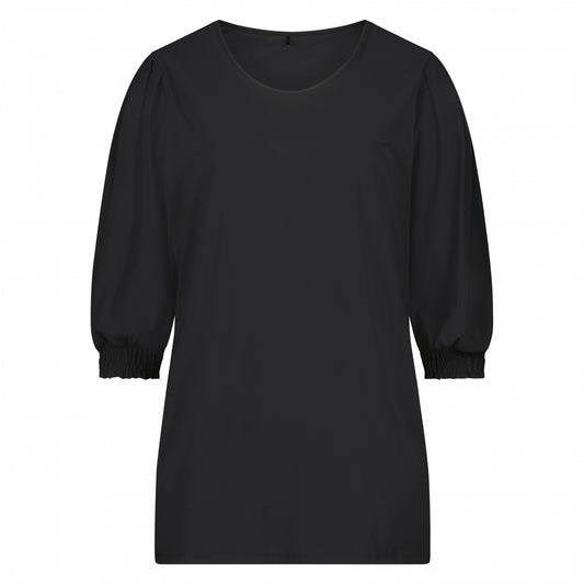 Puff Top 3/4 sleeve | Black