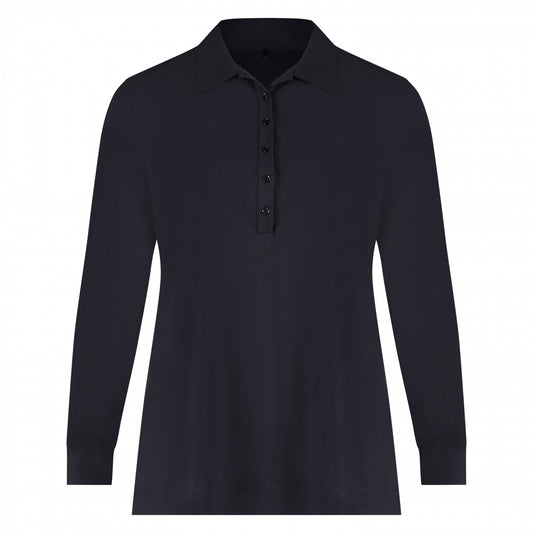 Polo Shirt LS | Navy