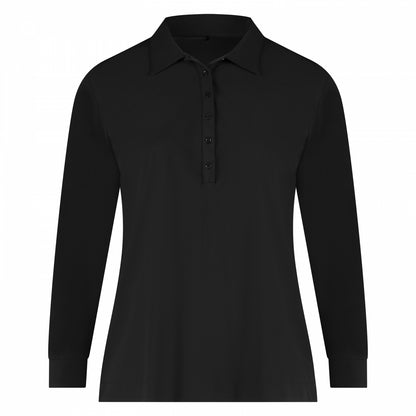 Polo Shirt LS | Black