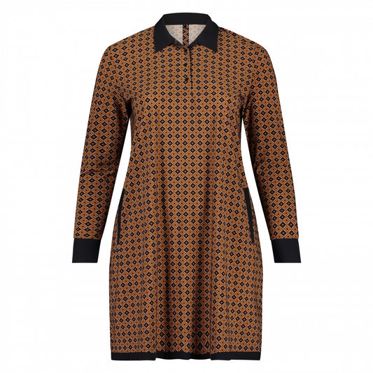 Polo Dress LS | Retro