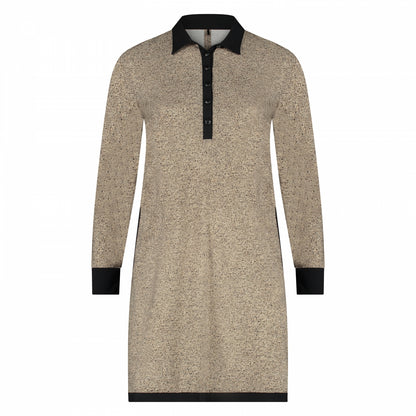 Polo Dress LS | Tweed