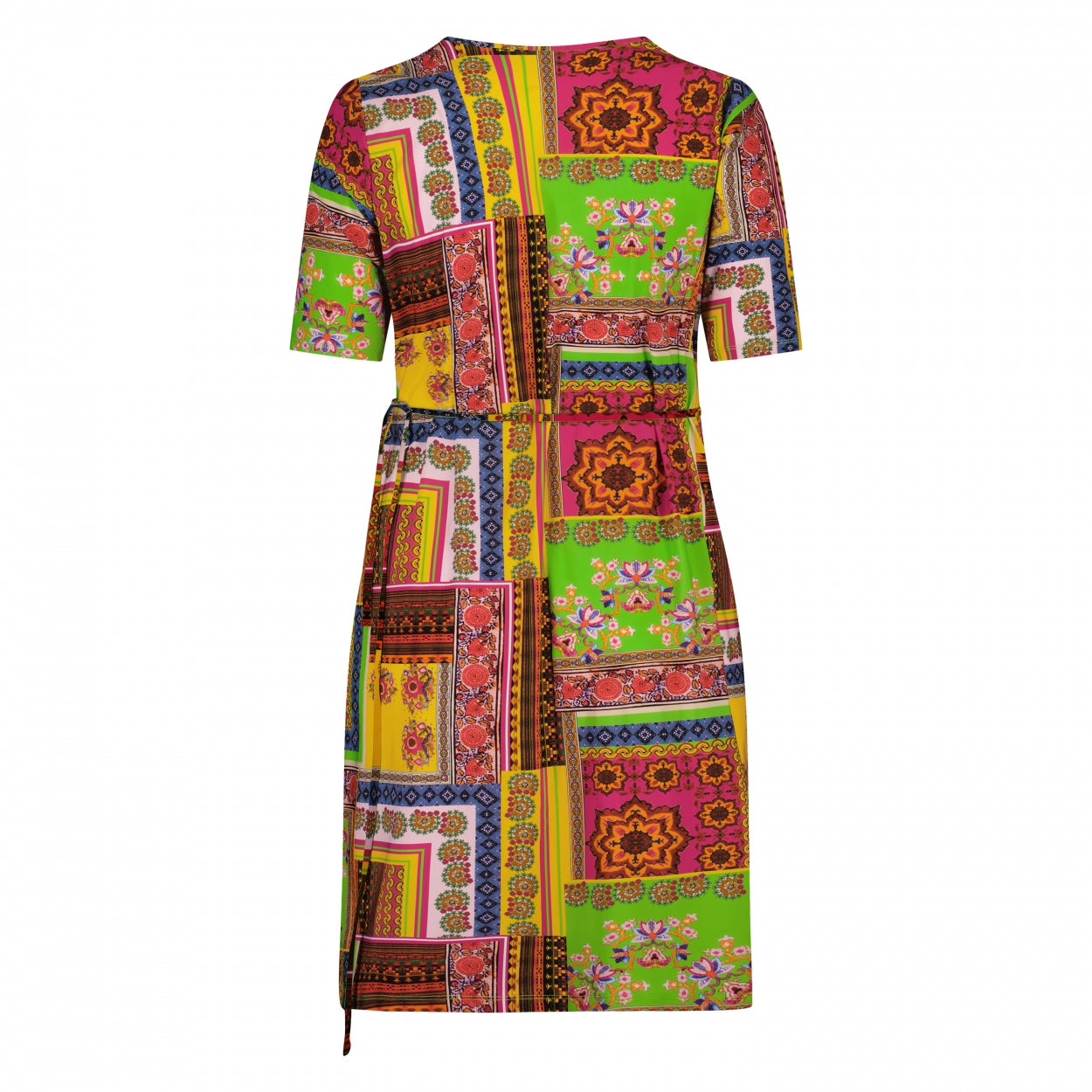 Wrap Dress SS | Folklore Patches